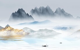 高档 最新轻奢山水 Tif分层