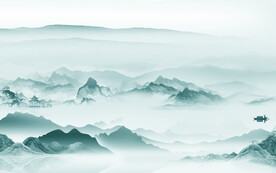 人气 最新轻奢山水 Tif分层