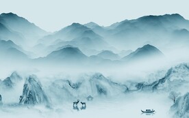 高雅 中式新传山水 Tif分层