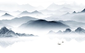 人气 新传中式山水 TIf分层