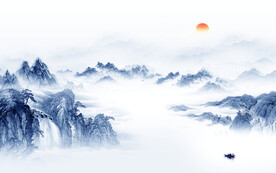 别墅 最新传山水画 TiF分层