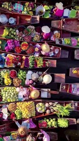 泰国杜拉拉水上市场旅游宣传视频