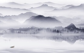 大气 意境简约山水 TIf分层