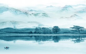 高雅 新传中式山水 Tif分层