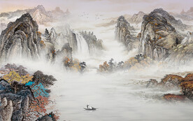 爆款 高清简意山水 TIf分层