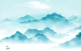 高端 新传清晰山水 TIF分层