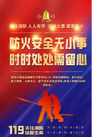 消防安全宣传海报