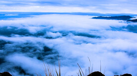 白云流动视频素材