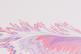 粉色流体渐变科技线条背景