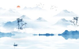 新款 新传简意山水 TIf分层