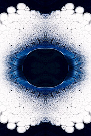 蓝色流体渐变科技线条背景