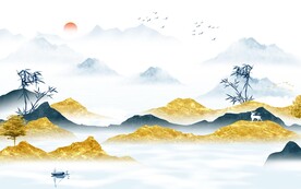 清晰 大气山水新图 TIF分层