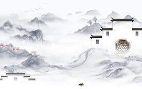 高雅 新传意境山水 TIF分层