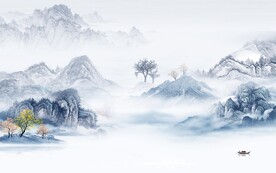 高档 高端清晰山水 TIF分层