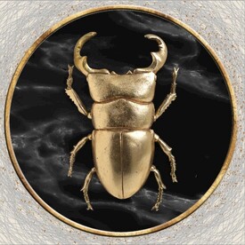 3D抽象几何形状玄关装饰画