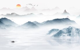 意境 简奢高清山水 TiF分层