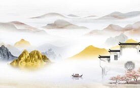 人气 简奢高清山水 TiF分层