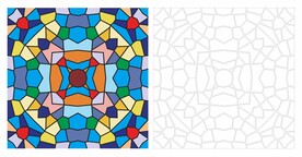 染色玻璃 彩色玻璃