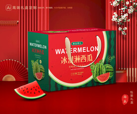 西瓜包装 水果礼盒