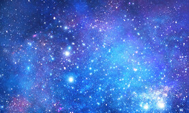蓝色宇宙星空背景