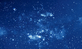 蓝色宇宙星空背景