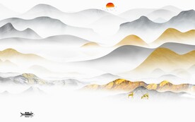 高档 意境新传山水 TIF分层