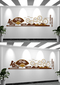 阅读文化阅读室楼梯文化墙