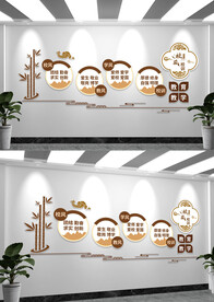 校风校训校园文化墙