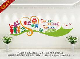 家庭教育文化墙