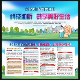 全国爱耳日宣传栏