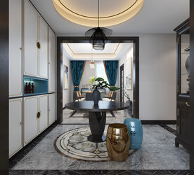 门厅玄关效果图