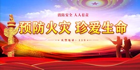 消防展板