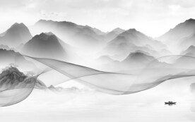 高端 新上传山水画 TIf分层