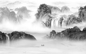 意境 灰色新传山水 TiF分层