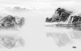 大气 灰色新传山水 TiF分层