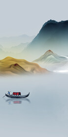 新传 高档山水玄关 TIF分层