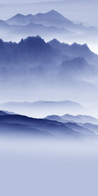 极简 高档山水玄关 TIF分层