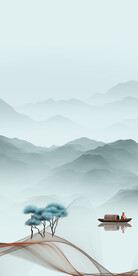 高清 新中式玄关画 TiF分层