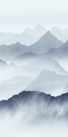 新传 山水玄关框画 TIF分层