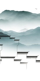 意境 爆款山水玄关 TiF分层