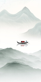 古风 新山水画玄关 TiF分层