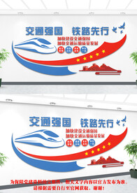 交通强国文化墙