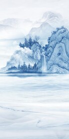 淡雅 新传山水玄关 TIf分层