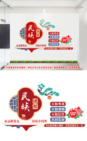 民族团结文化墙