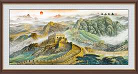 长城山水画