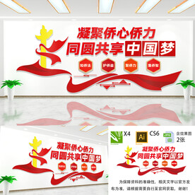 侨胞之家文化墙