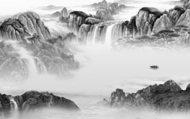 新款 意境高清山水 TiF分层