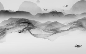 奢雅 意境高清山水 TiF分层