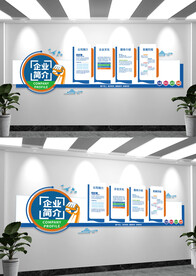 企业发展历程文化墙