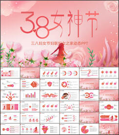 三八妇女节妇联妇女之家PPT